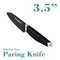 Professional 3.5&quot; Paring Knife Tough Steel Blade Body 3 Layers Welding Combination